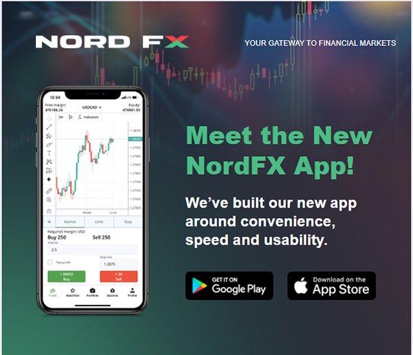 Ứng dụng di động mới của NordFX1